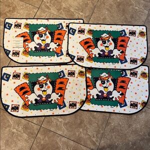 Colorful Cartoon Character Halloween floor rugs